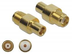89958 Delock Adapter SMA jack to MCX jack 10 GHz