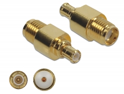 89959 Delock Adapter SMA jack to MCX plug 10 GHz
