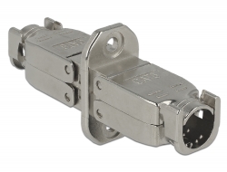 86466 Delock Coupler for network cable Cat.6 STP toolfree for installation 