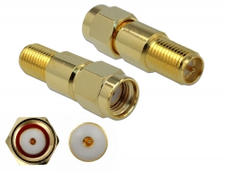 89993 Delock Adapter RP-SMA plug to RP-SMA jack 3 GHz