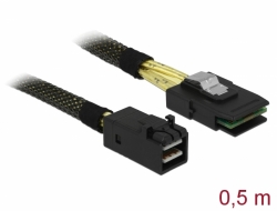 83388 Delock Kábel Mini SAS HD SFF-8643 > Mini SAS SFF-8087, 0,5 m