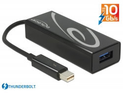 62634 Delock Adaptateur Thunderbolt™ mâle > USB 3.0 Type-A femelle
