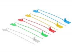 18827 Delock Cable Ties with label tap L 250 x W 2.7 mm 10 pieces assorted colors