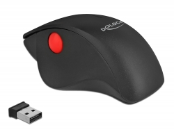 12598 Delock Ergonomic USB Mouse - wireless
