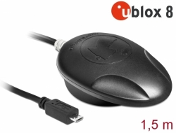 62573 Navilock NL-8001U Micro USB 2.0 Multi GNSS Receiver u-blox 8 1.5 m