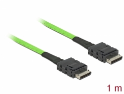 85214 Delock Cable OCuLink PCIe SFF-8611 to OCuLink SFF-8611 1 m
