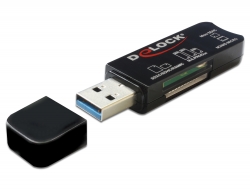 91718 Delock Cititor de carduri USB 3.0 40 in 1