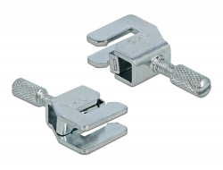 66447 Delock Abrazadera de Blindaje para Barras Colectoras - Diámetro del cable 2 - 5 mm