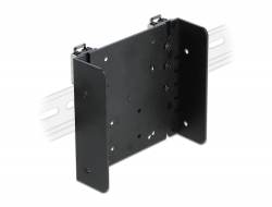 66292 Delock DIN rail Mounting Kit for Micro Controller or 3.5″ Devices