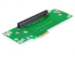 41836 Delock Riser Karte PCI Express x4 > x16 gewinkelt 90° links gerichtet