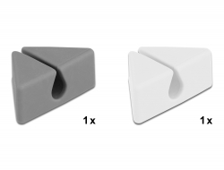18328 Delock Cable Holder triangle Set 2 pieces