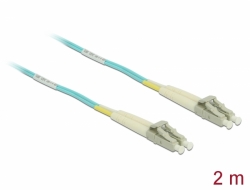 86559 Delock Cable Optical Fibre LC to LC Multi-mode OM3 2 m