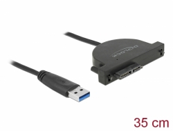 64048 Delock Convertor USB 3.0 la Slim SATA