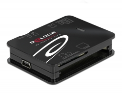 91471 Delock Συσκευής ανάγνωσης καρτών USB 2.0 Όλα σε ένα