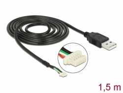 95986 Delock Cablu de conectare USB 2.0 pentru module de cameră cu 5 pini V1,9 1,5 m