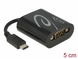62740 Delock Προσαρμογέας USB Type-C™ > 1 x σειριακό RS-232