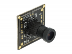 96397 Delock USB 2.0 kamera modul globális zárral fekete / fehér 0,92 megapixeles, 36° V6-os fókusz 