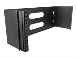 43317 Delock Rack de montaje en pared 4U negro para dispositivos de 19″