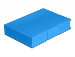 18373 Delock Ochranný kryt na pevný disk formátu 3.5″ modrý
