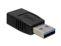 65174 Delock Adapter USB 3.0-A Stecker / Buchse