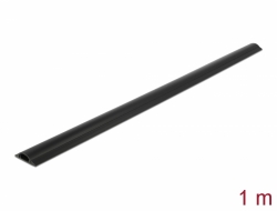 20709 Delock Korytko kablowe 30 x 8 mm - długość 1 m czarna
