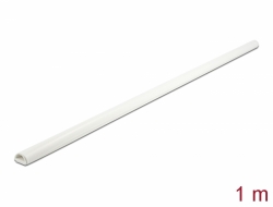 20719 Delock Passacavi Mini autochiudente 15 x 11 mm - lunghezza 1 m bianco