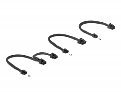 86735 Delock Juego de cables de alimentación adecuado para Mac Pro 2019
