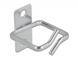 66513 Delock Cable bracket 40 x 40 mm with mounting plate metal
