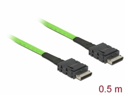 85211 Delock Cable OCuLink PCIe SFF-8611 to OCuLink  SFF-8611 0.5 m