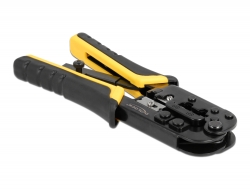 90520 Delock Universal Crimping Tool with wire stripper for 8P (RJ45) or 6P (RJ12/11) plugs