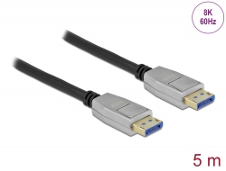 80268 Delock Câble DisplayPort 8K 60 Hz 40 Gbps 5 m