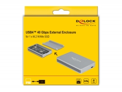 Delock Products 42600 Delock External Enclosure for M.2 NVMe PCIe