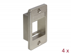 86413 Delock Keystone Holder for cases 4 pieces