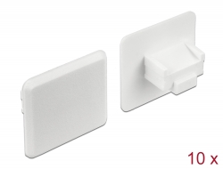 64019 Delock Dust Cover for RJ45 jack without grip 10 pieces white