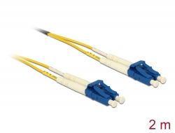 84606 Delock Cable Optical Fibre LC > LC Singlemode OS2 2 m