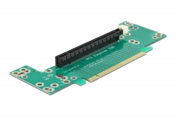 41767 Delock Scheda Riser PCI Express x16 > x16 con inserimento a sinistra 2U