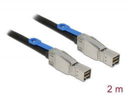83395 Delock Cable Mini SAS HD SFF-8644 > Mini SAS HD SFF-8644 de 2 m