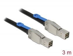 83396 Delock Cable Mini SAS HD SFF-8644 > Mini SAS HD SFF-8644 3 m