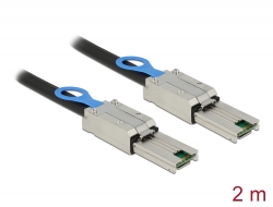 83571 Delock Cablu cu conector Mini SAS SFF-8088 > Mini SAS SFF-8088 2 m