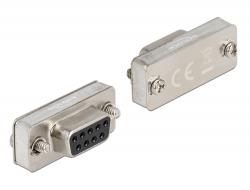 66825 Delock RS-232/422/485 Loopback adapter with DB9 female