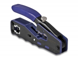 90577 Delock Crimping tool for 8P / RJ45 modular plugs with cutter and stripper (Easy-Connect)