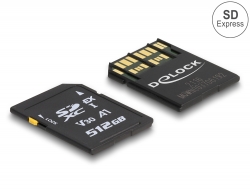 54092 Delock SD Express memory card 512 GB