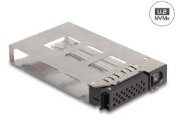 47018 Delock Wechselrahmen Einschub für 1 x 2.5″ U.2 NVMe SSD für Wechselrahmen 47005 / 47011 / 47019 