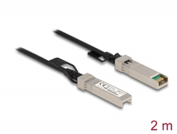 84204 Delock Cablu tip Twinax cu conector tată SFP+ > conector tată SFP+, 2 m