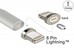 65928 Delock Adaptor Magnetic 8 pin Lightning™ tată