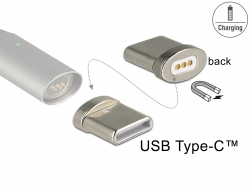65930 Delock Magnetický adaptér USB Type-C™ samec