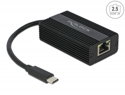 65990 Delock Adaptér USB Type-C™ samec na 2,5 Gigabit LAN