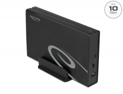 42627 Delock Custodia esterna per HDD SATA da 3.5″ con SuperSpeed USB 10 Gbps (USB 3.2 Gen 2)