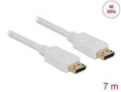 84861 Delock DisplayPort 1.2-kabel hane > DisplayPort hane 4K 60 Hz 7 m