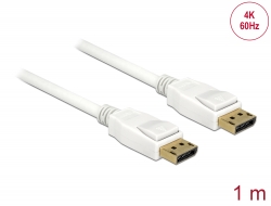 84876 Delock DisplayPort 1.2-kabel hane > DisplayPort hane 4K 1 m